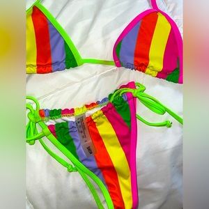 Shein colorful bikini